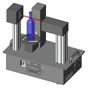 Machine de contrôles optiques et gravure laser
